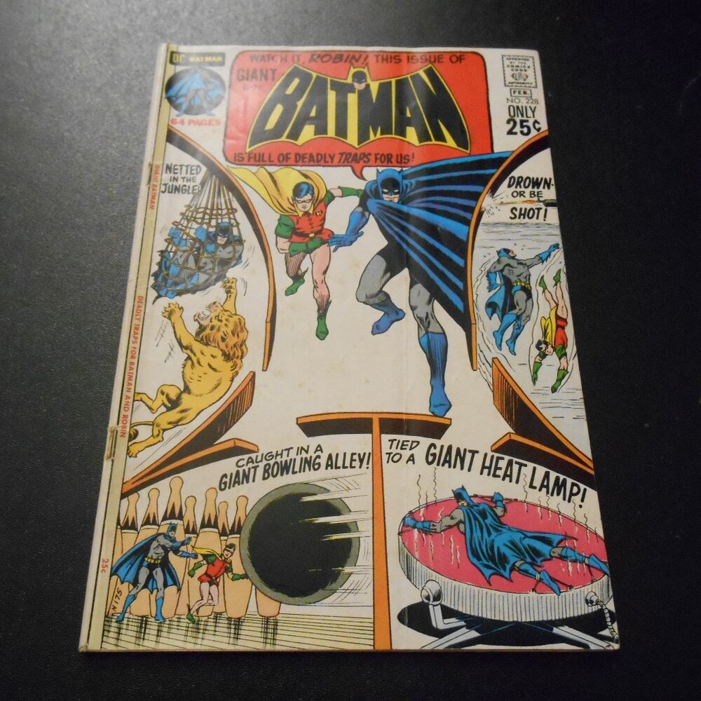 BATMAN # 228  GIANT G 79  COVER BY CURT SWAN AND MURPHY ANDERSON